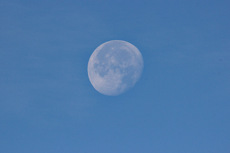 The Moon in The Morning